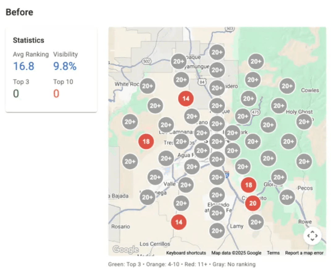 Pool Contractor map pack before